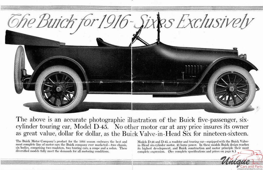 1916 Buick Foldout Page 6